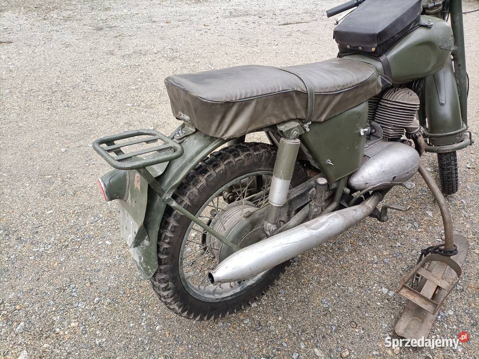 Jawa 350 Monark z dokumentami do rejestracji w pozostałe kujawsko-pomorskie Padniewko