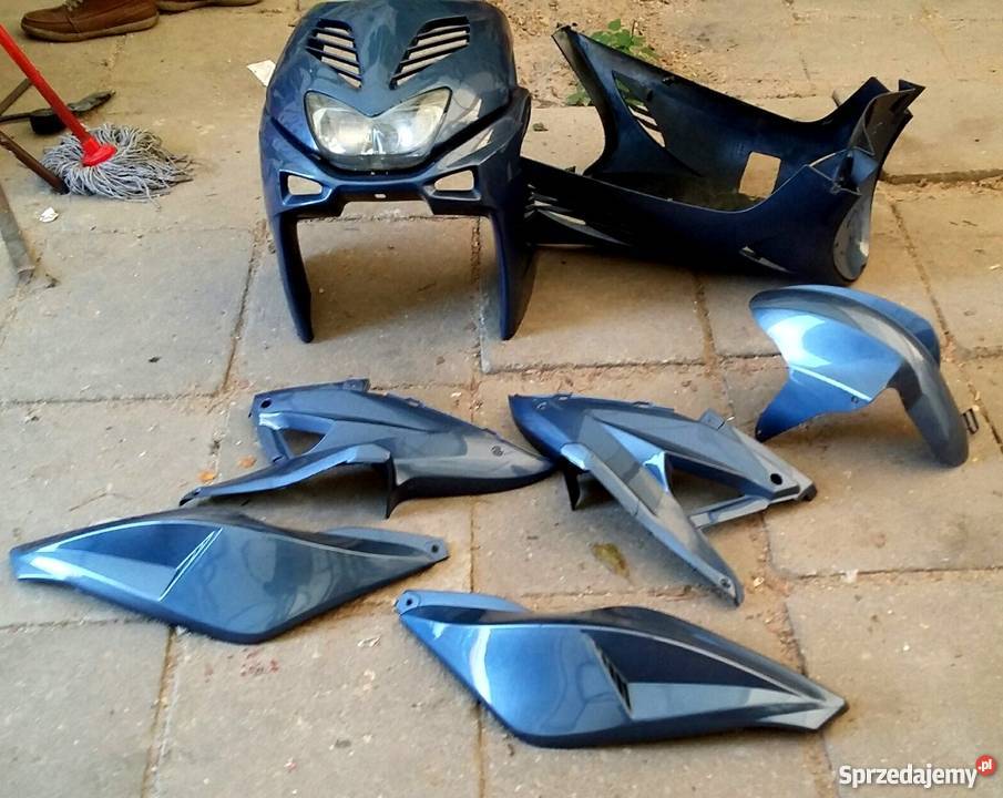 Yamaha aerox plastiki owiewki komplet cacha bok Lubliniec