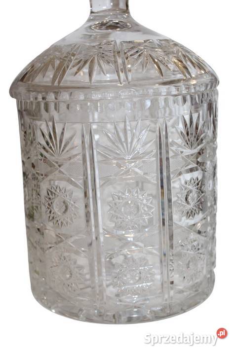 Kryształowa bomboniera PRL Szczecin