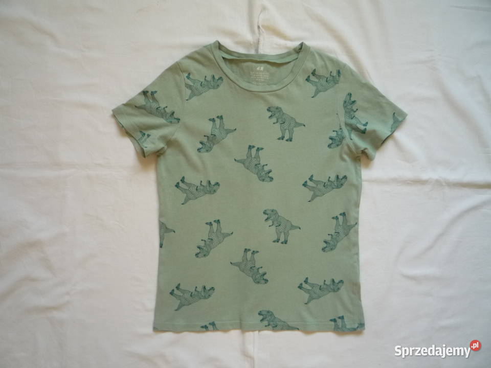 HM 134 Khaki koszulka dinozaury Szczecin sprzedam