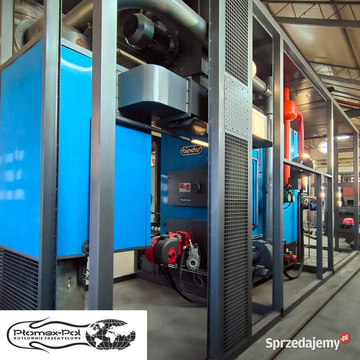Kotłownia Kontenerowa 840kW BINDER Kocioł na Radomsko