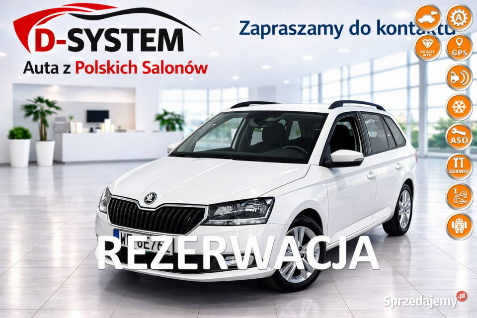 Skoda Fabia van 2022r LONG Furgon fvat vat 1 Białystok