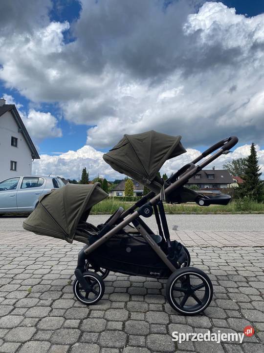 2 x Cybex Gazelle S wózek bliźniaków roku Dankowice Trzecie