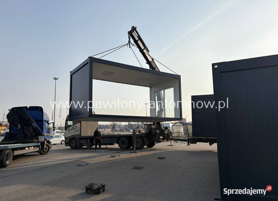 NOWY Kontener Biurowy Pawilon Handlowy Warszawa