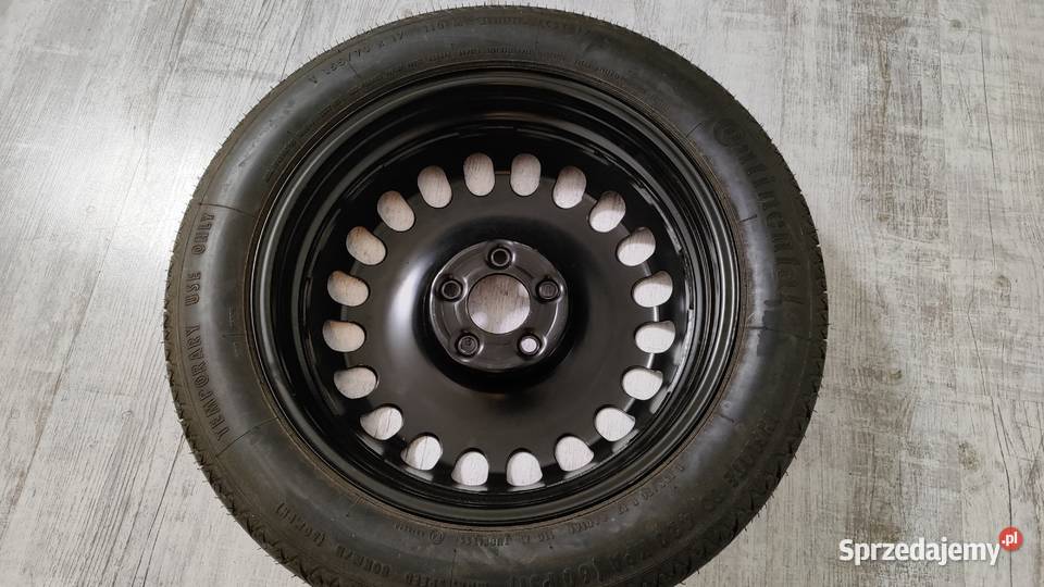 Koło dojazdowe zapasowe Mercedes Audi 5x115 17 Stargard