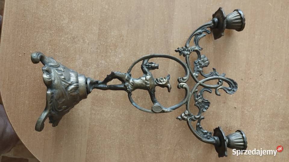 Świecznik mosiężny podkarpackie Rzeszów