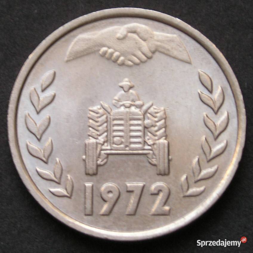 ALGIERIA 1 DINAR 1972 STAN MENNICZY łódzkie Łódź sprzedam