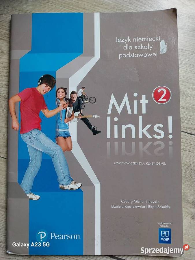 Mit links 2 zeszyt ćwiczeń kl 8 j niemiecki mazowieckie Marki sprzedam