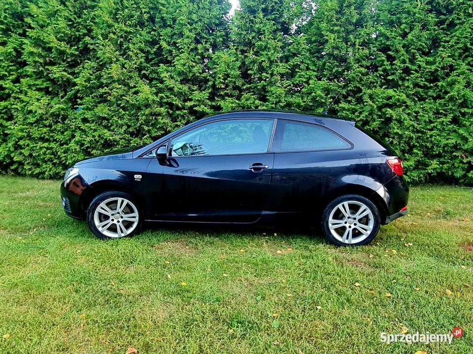 Seat Ibiza 19TDI 105 3d 55l6l spalanie czarna CD mazowieckie Siedlce