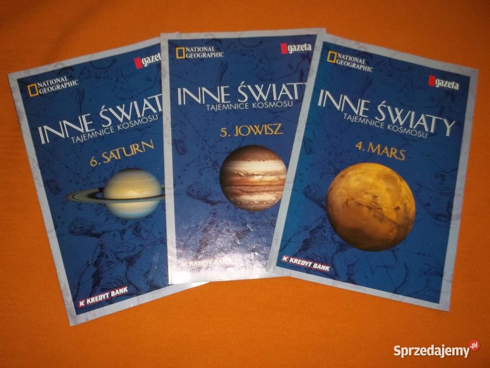 Zeszyt National Geographic MarsJowiszSaturn