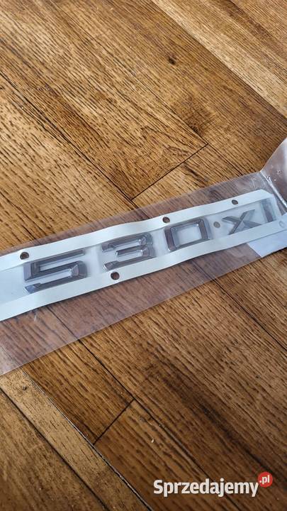 Emblemat znaczek na klapę tylną Bmw 530xi e60 lubelskie Biłgoraj