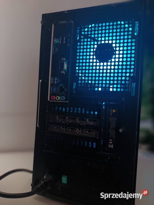 Komputer Gamingowy Czarny RGB RX 6600 Ryzen 5 Zielona Góra sprzedam