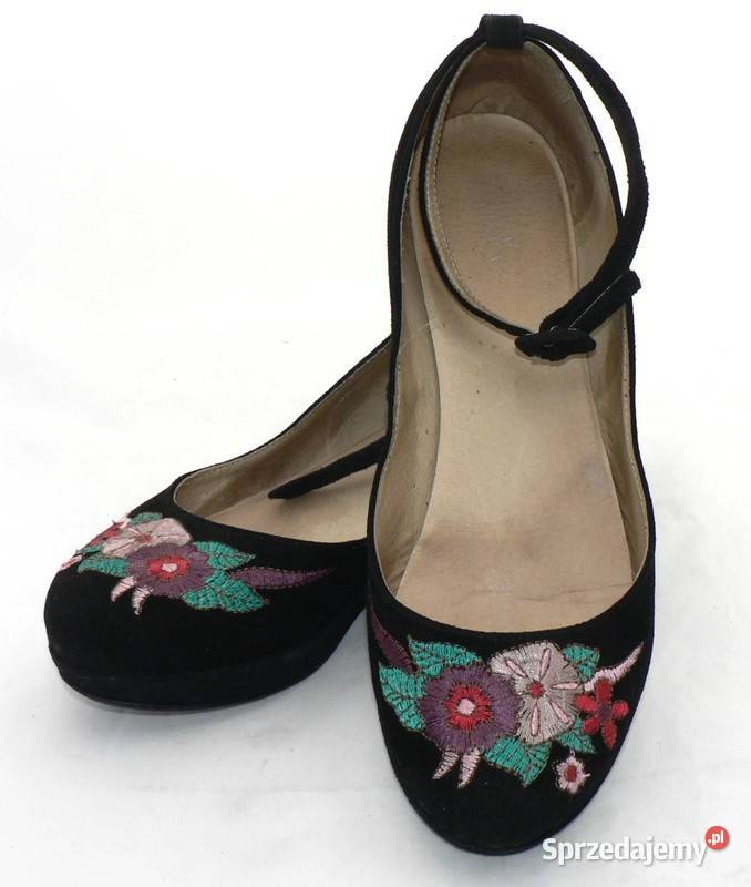 FAITHwiosenne angielskie platformy folk 41 inna Łódź sprzedam