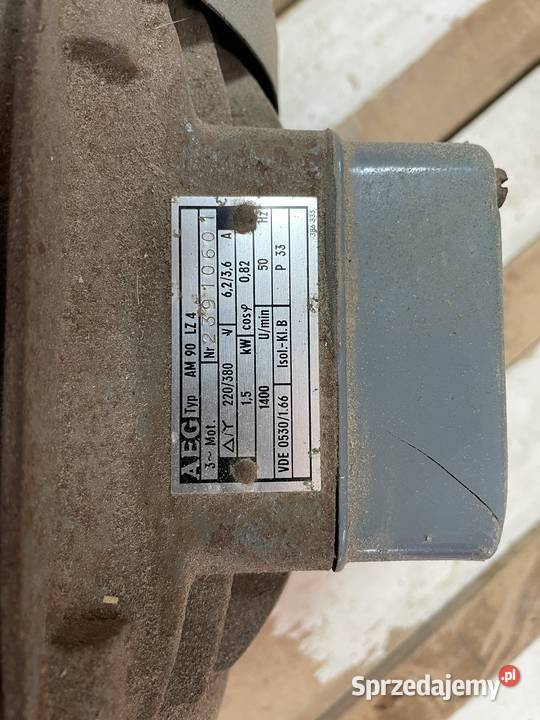 Silnik AC 3fazowy AEG AM90LZ4 15 kW 1400 1min Czarnków