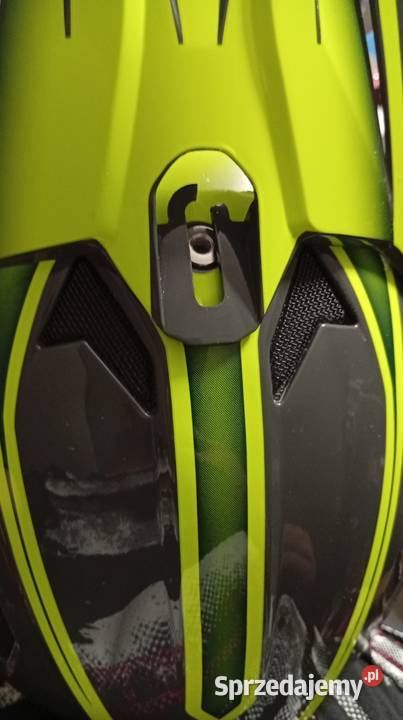 Kask Fullface ONeal Sonus Slick Żółty Rozmiar S Kaski i odzież Świętochłowice