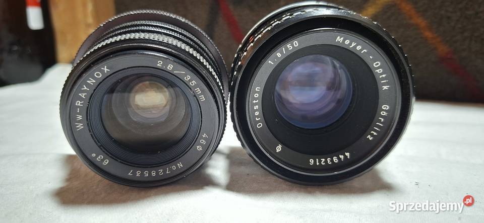 Lustrzanka Praktica super TL 2 obiektywyNRD