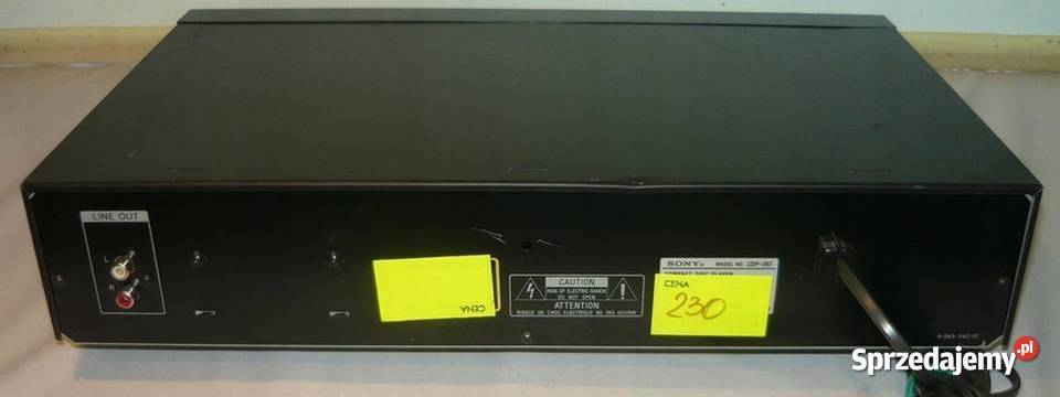 Sprawny Odtwarzacz płyt CD SONY CDP397 Warszawa