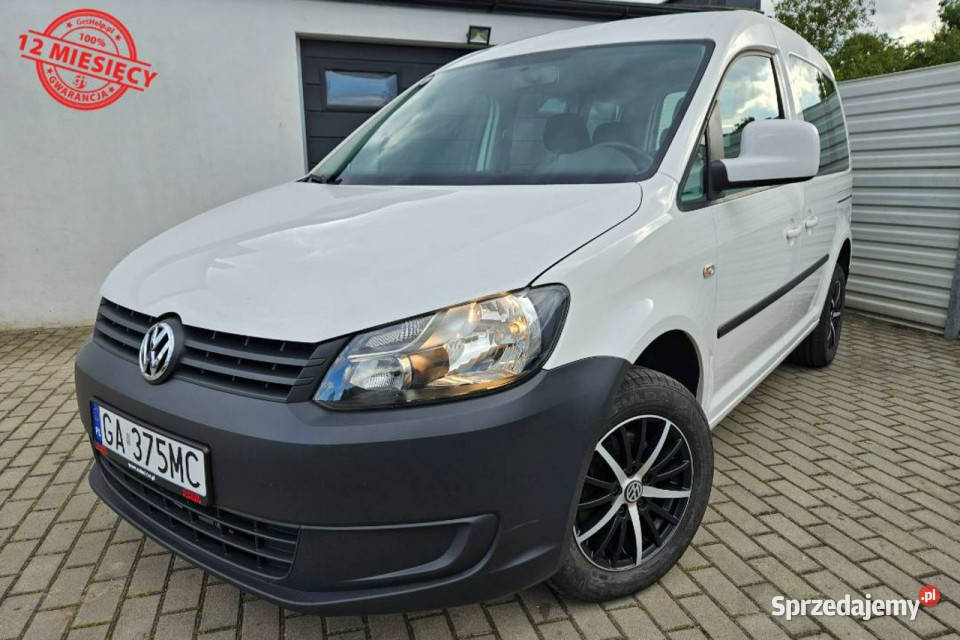 Volkswagen Caddy 20 MPi 109 benzyna NOWY GAZ LPG Gdynia