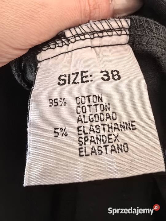 Leginsy damskie rozmiar M czarne dolnośląskie