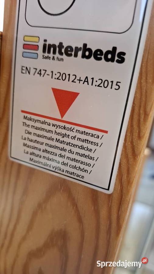Łóżko piętrowe dwuosoboqe MIKO 160x80 z szufladą dolnośląskie sprzedam