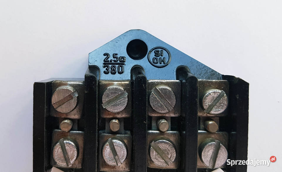 Listwa zaciskowa kostka zacisk odgałęźnik szyna