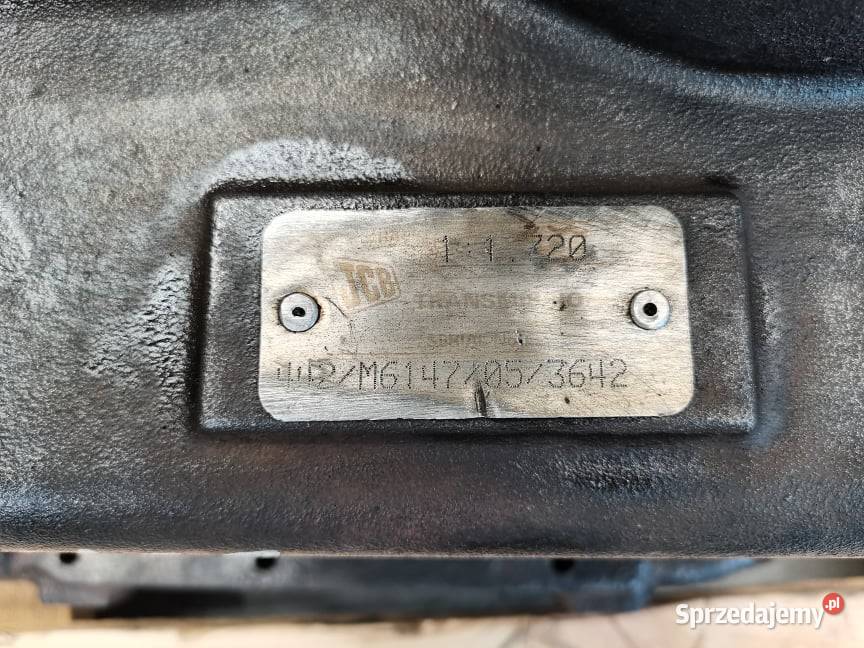 Obudowa skrzyni Powershift ładowarka JCB