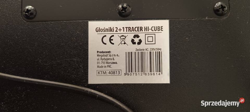 Głośniki komputerowe Tracer Hicube 21 Łuków