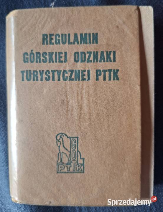 Regulamin Górskiej Odznaki Turystycznej PTTK Kraków