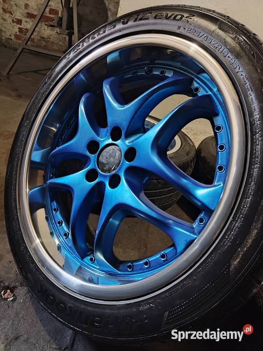 Dezent S 18 5x100 polerowane ranty opony letnie Opole sprzedam