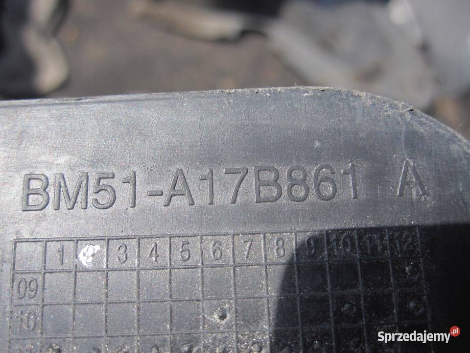 FORD FOCUS MK3 III 13r ślizg zderzaka tył Części samochodowe
