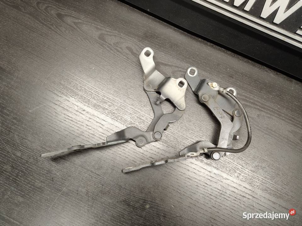 Bmw e87 zawiasy maski przód lewy prawy komplet Aleksandrów Łódzki