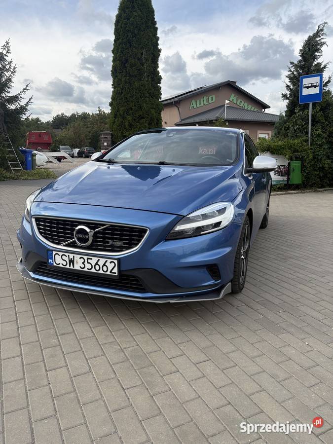 VOLVO V40 20 BENZYNA 122 2019 6 BIEGÓW Dolna Grupa