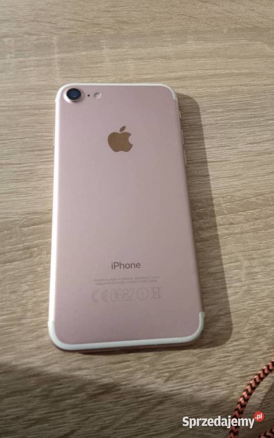 Sprzedam Iphone 7 Różowy A1778 Uszkodzony Okazja Telefony i Akcesoria Golub-Dobrzyń