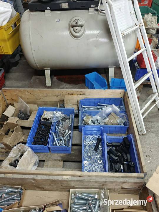 Śruby nakrętki podkładki 10zl mazowieckie Maków Mazowiecki