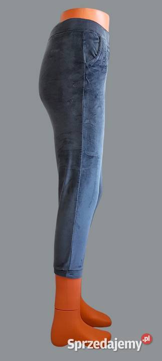 Damskie proste dresowe spodnie szare Calvin 3436 małopolskie Chrzanów