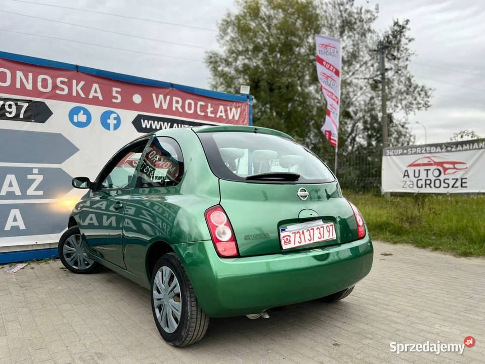 Nissan Micra 14 Benzyna Klima Miejski Wrocław sprzedam
