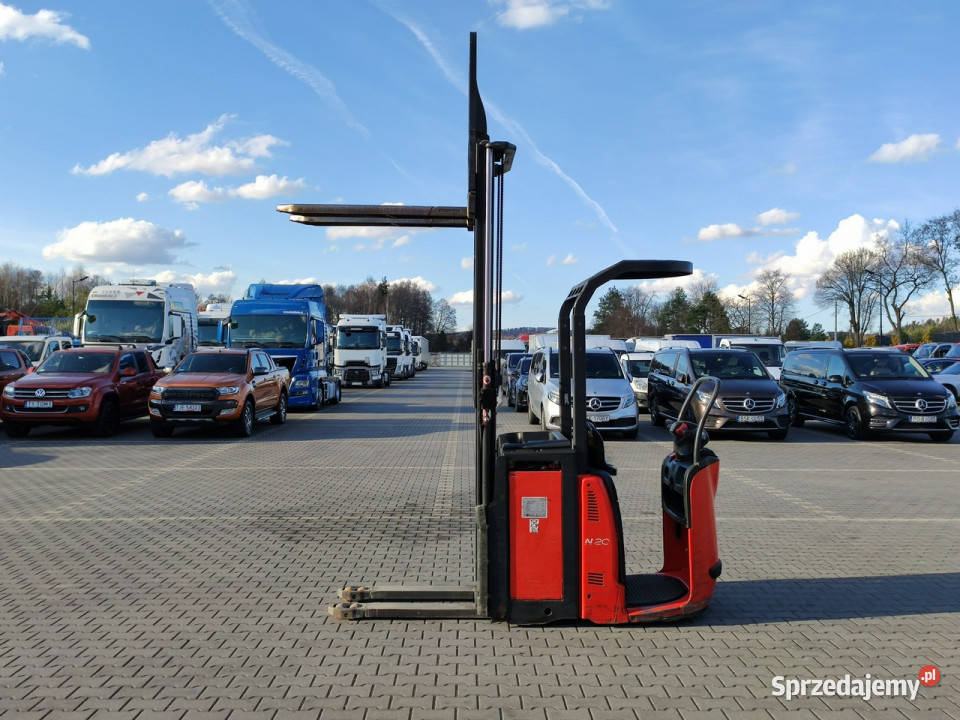 wózek wysokiego składowania Linde N20 ELEKTRYK Widełki