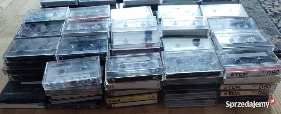 Kasety magnetofonowe markowe używane pakiet 220 Warszawa