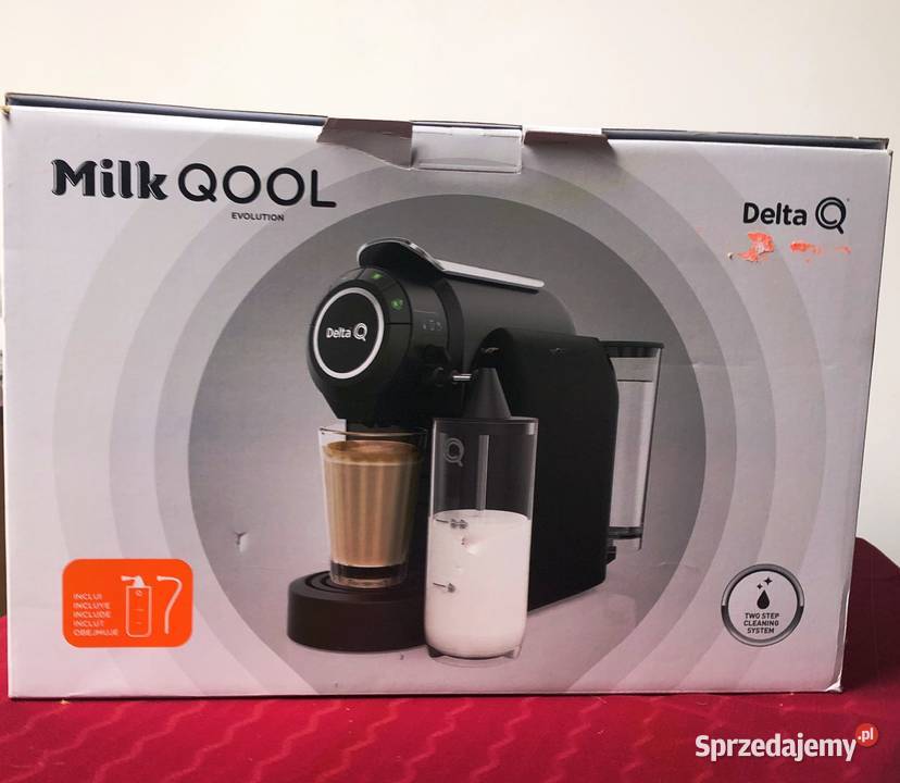 NOWY Ekspres Kapsułkowy Delta Q Milk Qool Pozostałe Kraków