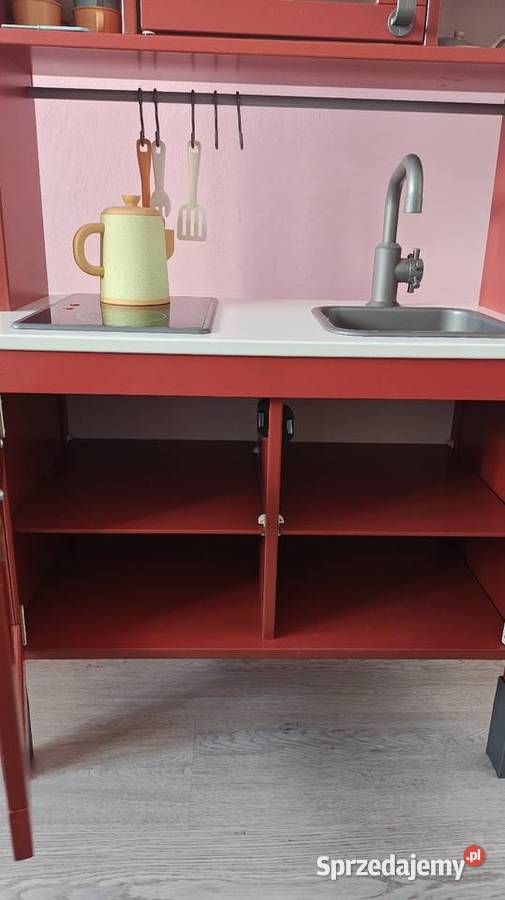 Kuchnia czerwona Ikea duktig dzieci do zabawy Dla Dziecka Dąbrowa Górnicza