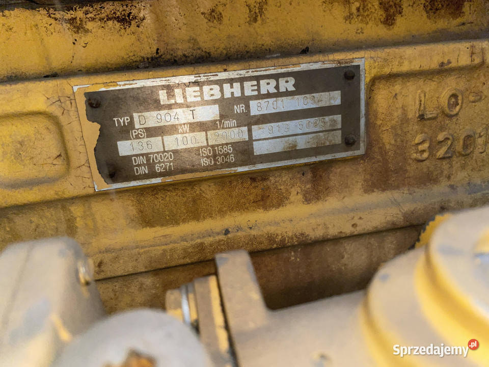 Libeherr D904T silnik kompletny wielkopolskie