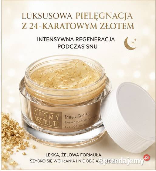 Atomy Absolute 24K Gold Night Maskmaseczka na Dla kobiet Opole