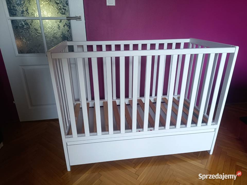 Łóżko dziecięce 125x66x94 z szufladą wysuwana na Pabianice