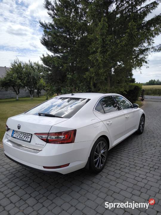 Skoda Superb 20 TDI 190 2017 Laurin Klement Superb Samochody osobowe wielkopolskie Wyszyna