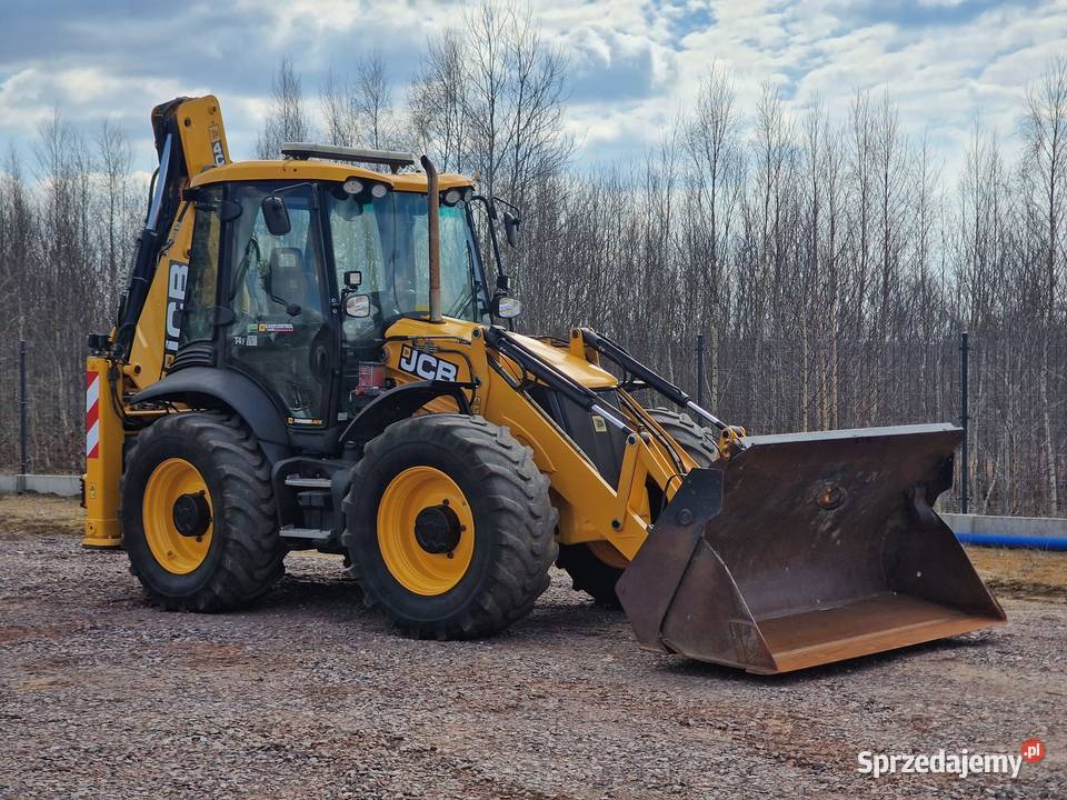 JCB 4CX BOGATE WYPOSAŻENIE JOYSTICK KLIMA Płoty