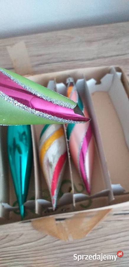 Bombki sople z czasów prl Przedbórz