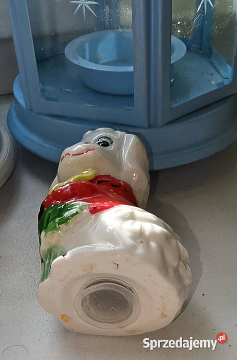 Pojemniczek na sól owieczka przyprawnik śląskie Sosnowiec