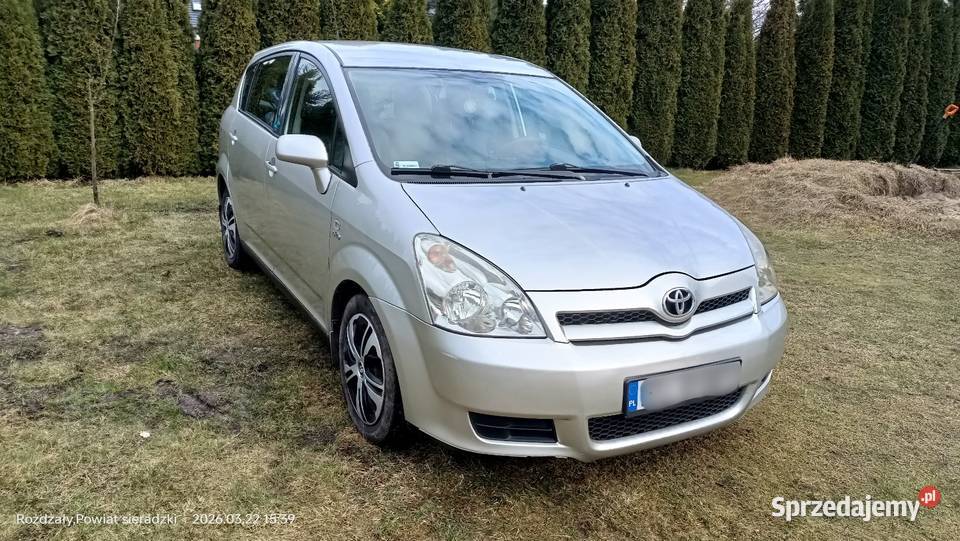 Toyota Corolla Verso 2005 4/5 Corolla Verso łódzkie Łódź