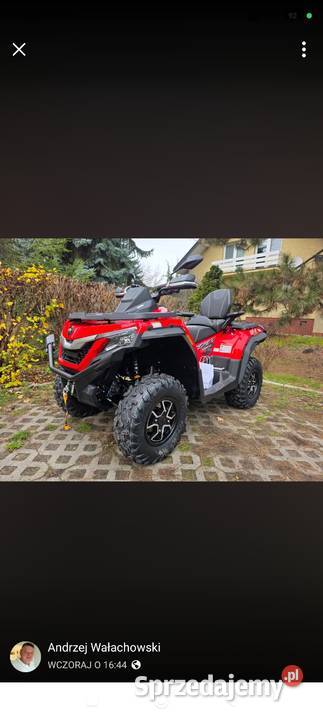 Praktycznie nowy quad qjmotor sfa 600 Pro kujawsko-pomorskie Grudziądz