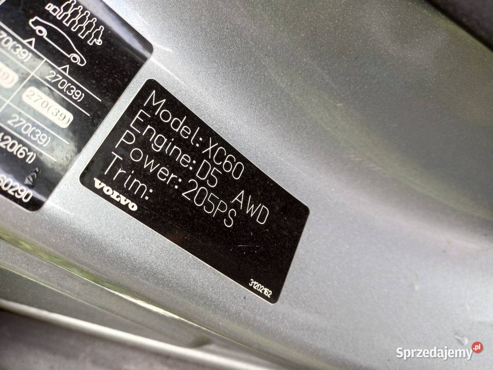 Volvo XC60 R design 10r D5 205 manual 47746